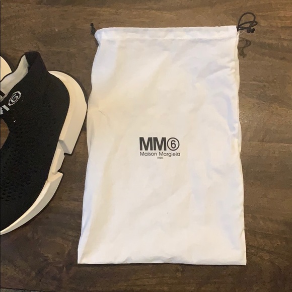 MM6 Maison Martin Margiela Knit Logo Sneakers - Picture 7 of 13